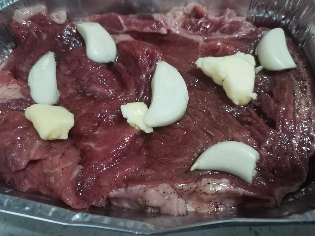 🔥零厨艺！空气炸锅牛排🥩