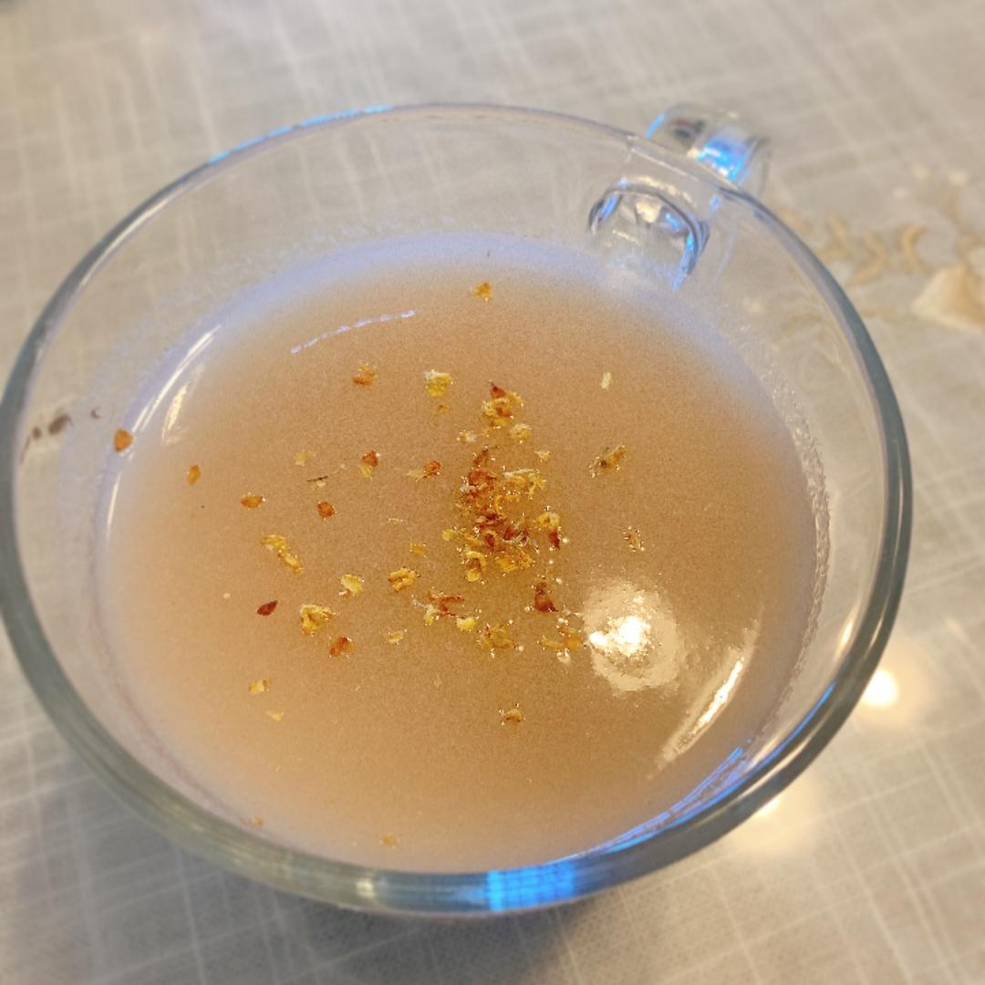 桂花莲藕汁（西屋破壁机）的做法