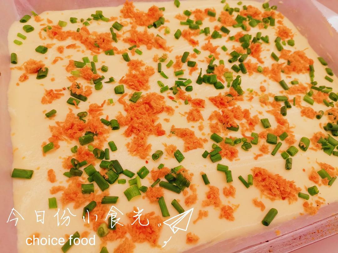 香葱肉松卷 蛋糕卷-无敌美味