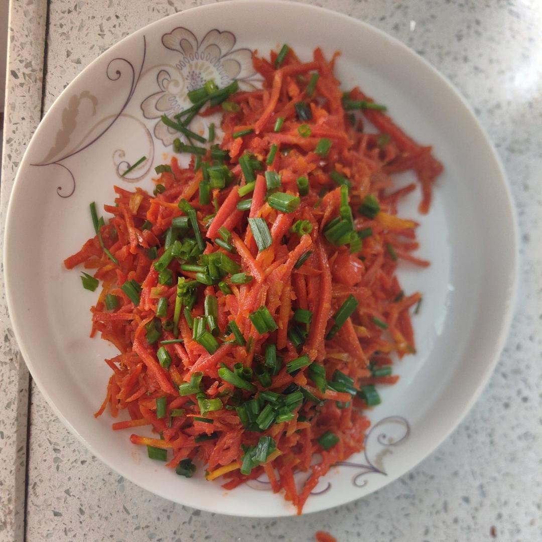 🥕素炒胡萝卜丝🥕