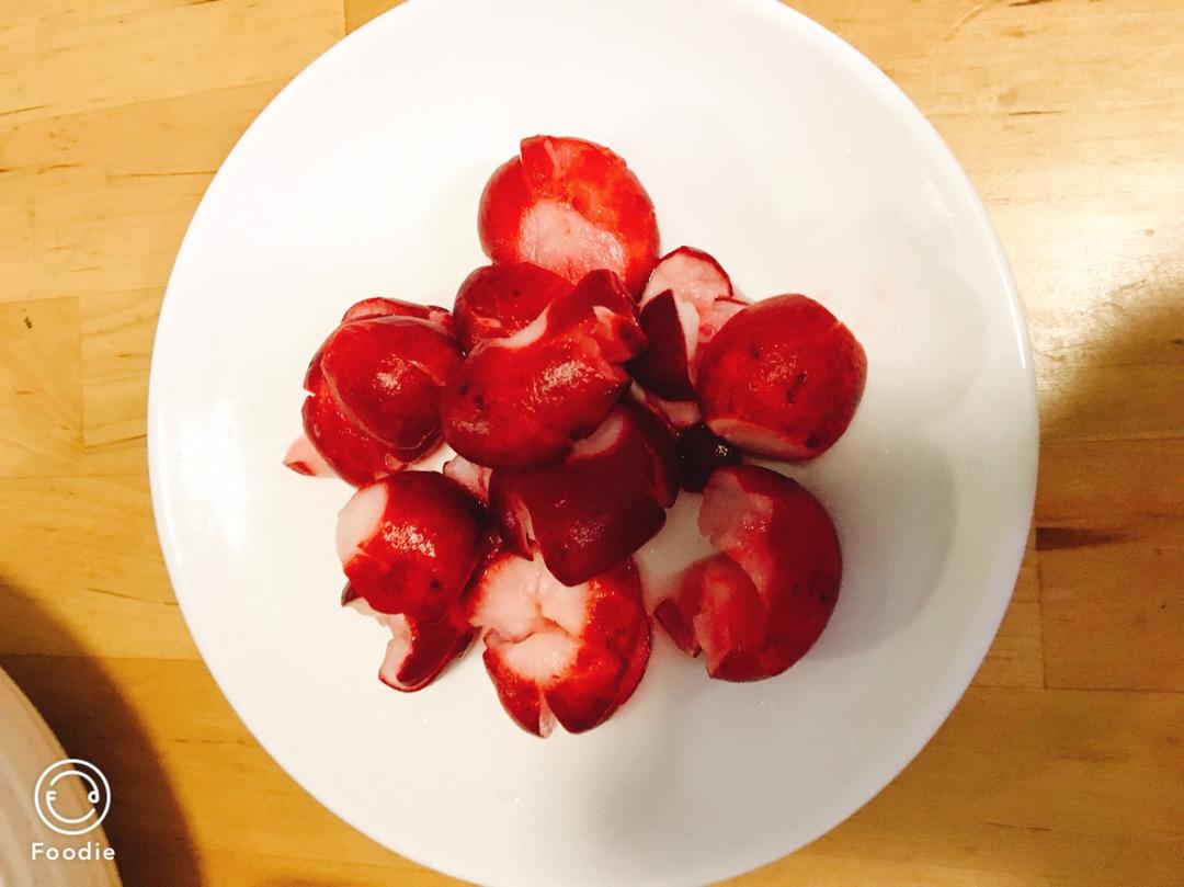 糖醋樱桃小萝卜