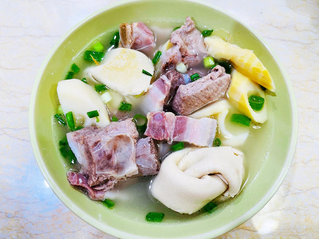 电饭锅版腌笃鲜