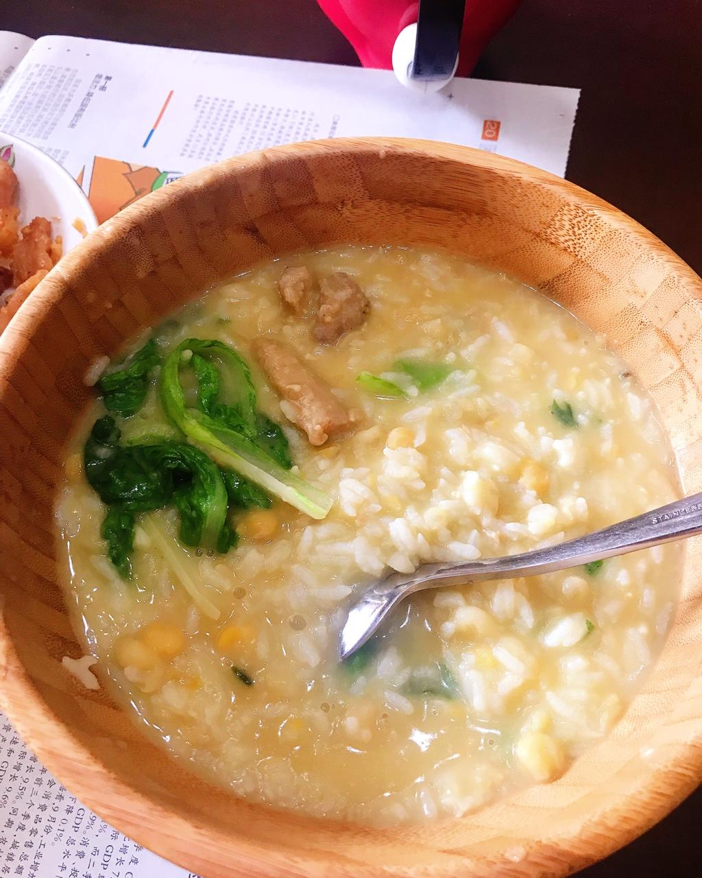 就不告诉你啊哈哈哈做的老成都酥肉豆汤饭