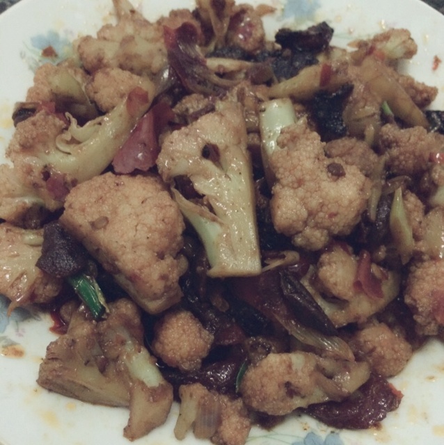 很“浪费”米饭的家常菜之一-------干锅菜花