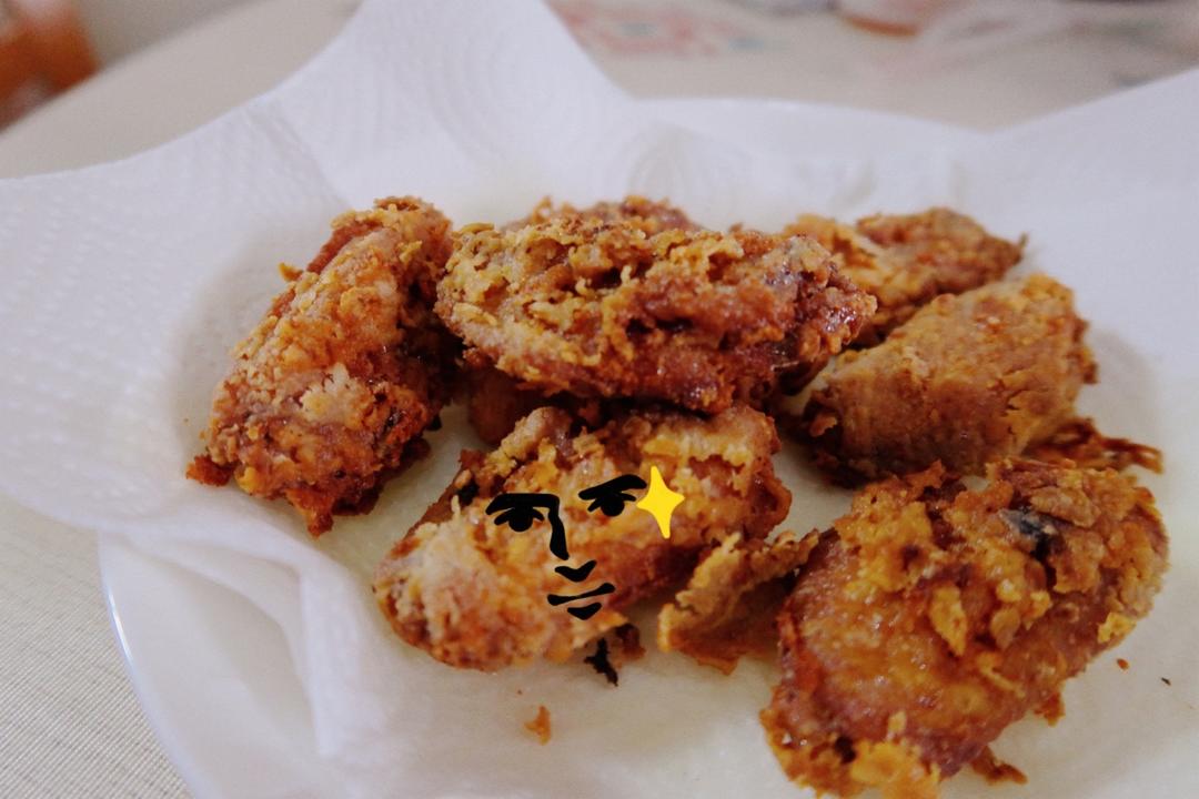 蒜香炸鸡翅