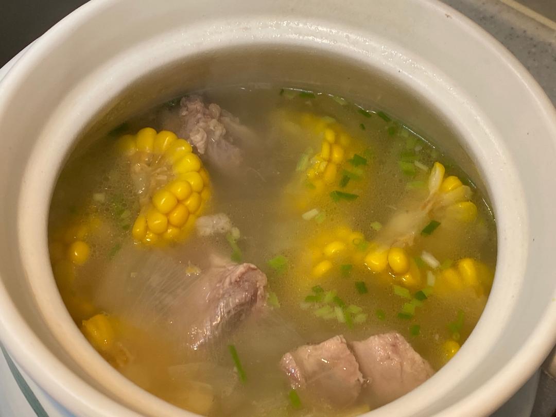 冬瓜玉米排骨汤