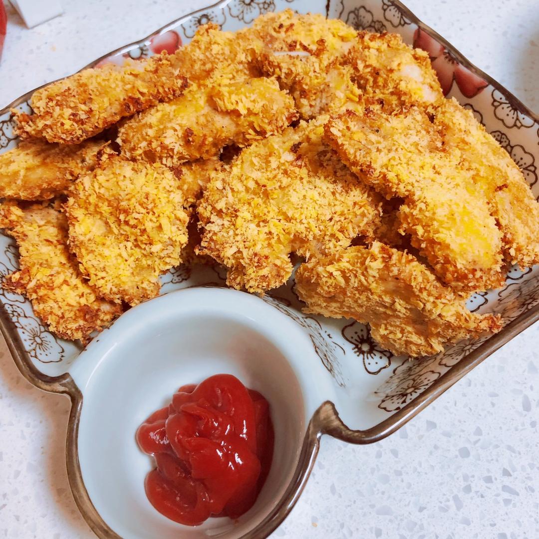 无油脆皮烤鸡胸肉