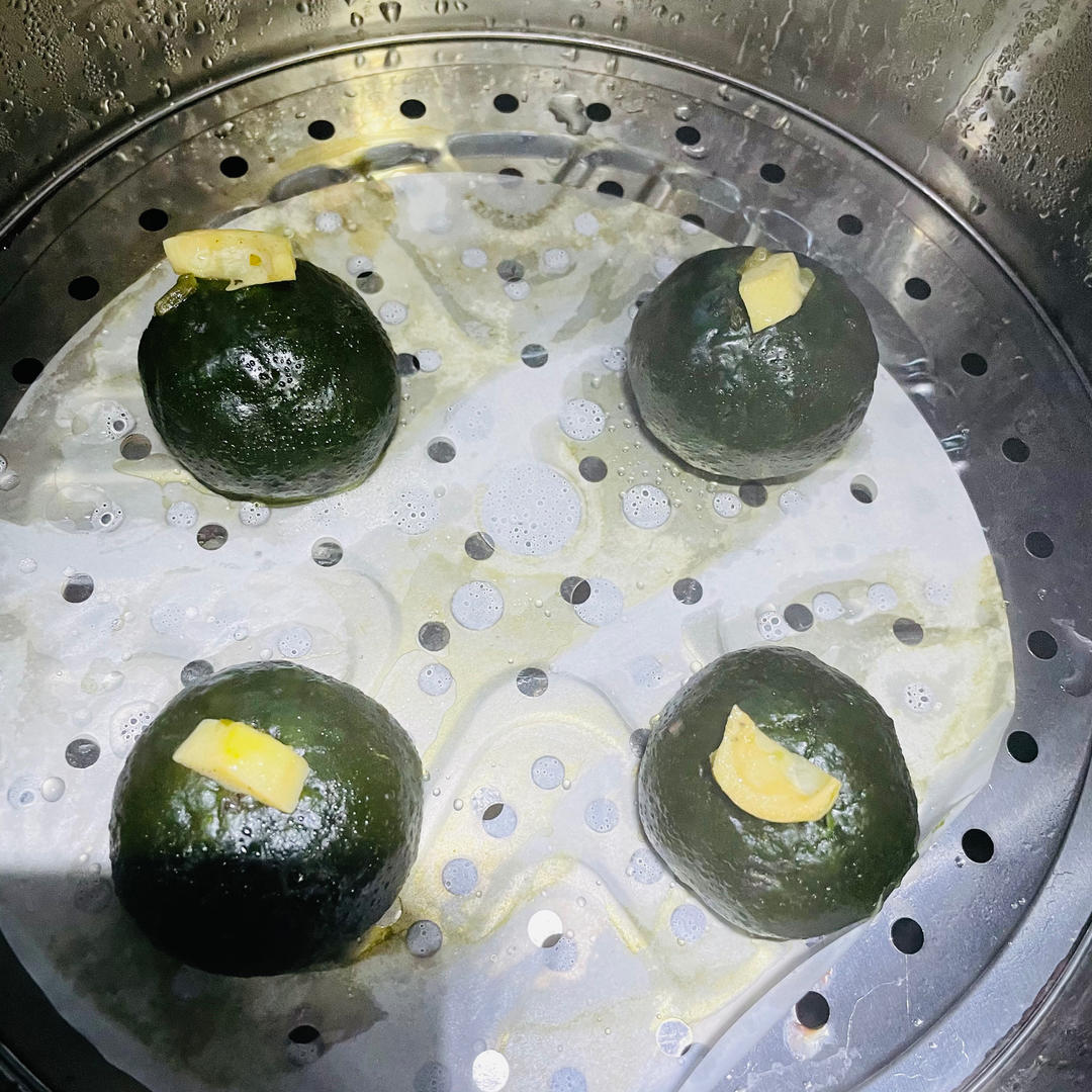 超详细的三种口味青团.清明果.艾果