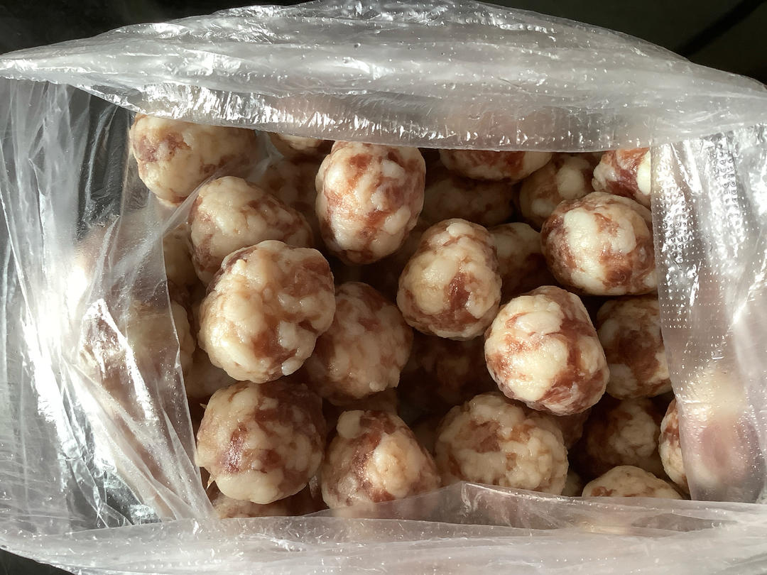 正宗湖州老法家常咸肉圆