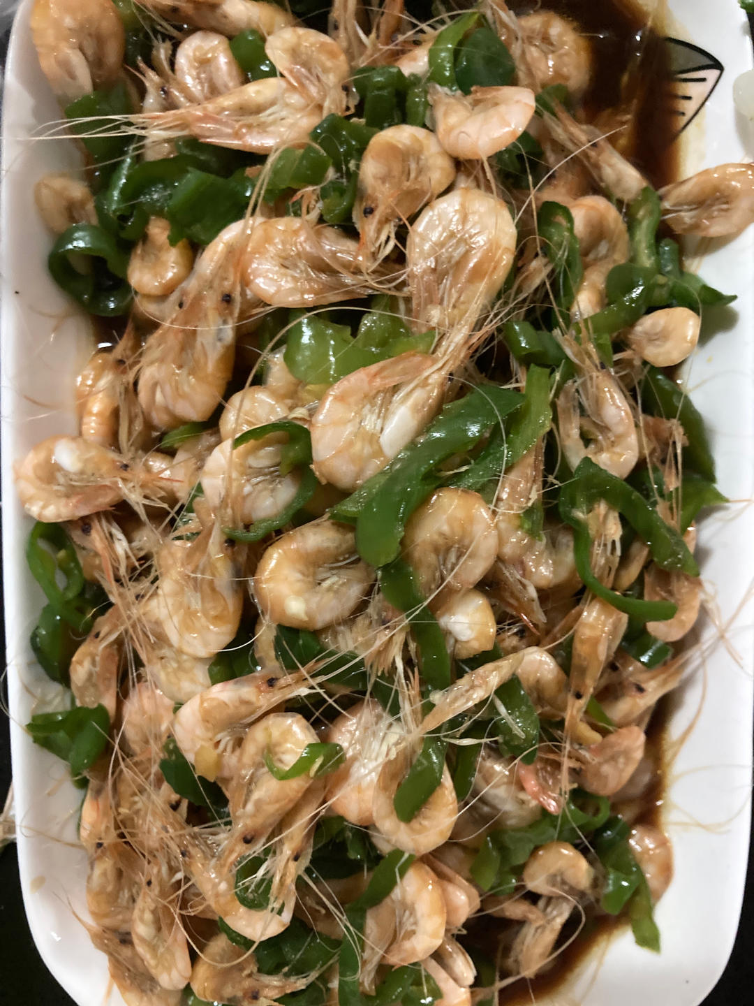 超级下饭的尖椒炒小虾米
