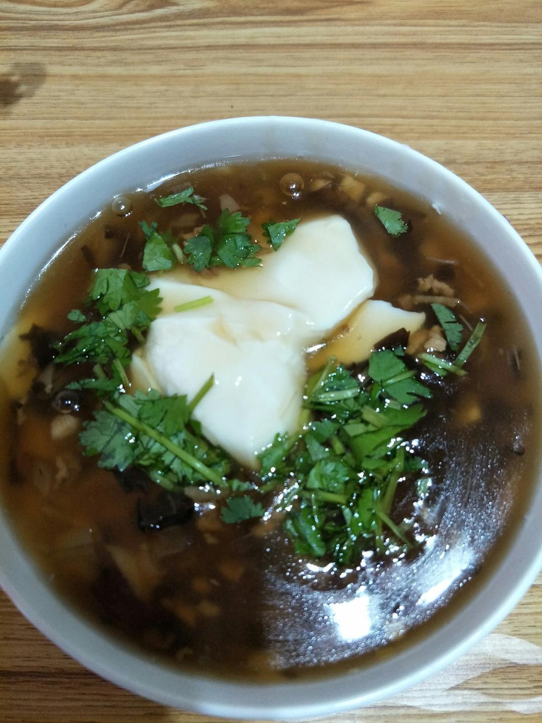 辣椒qq天使做的鲜香卤汁豆腐脑