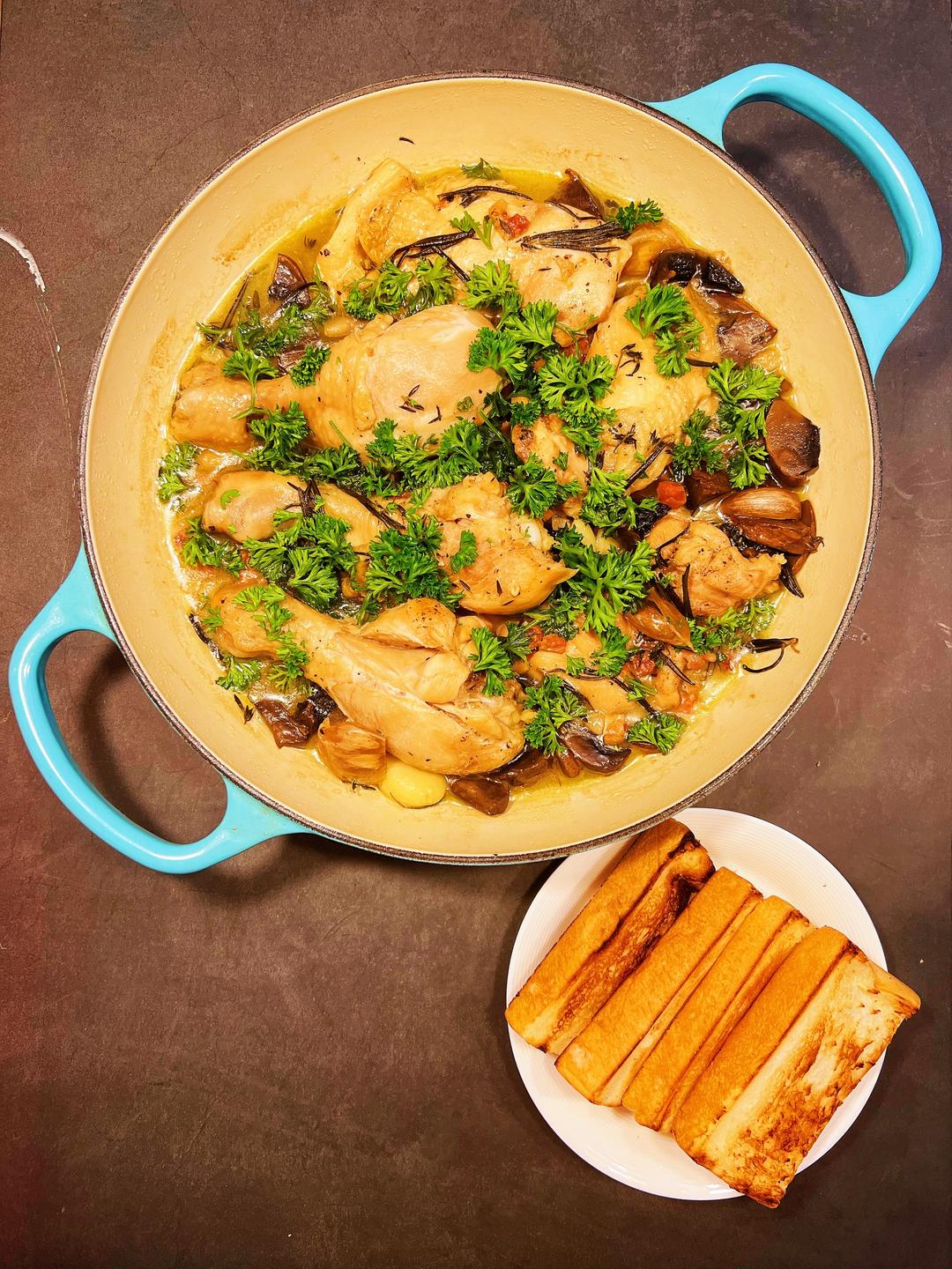 法式炖鸡（Fricassée de poulet）