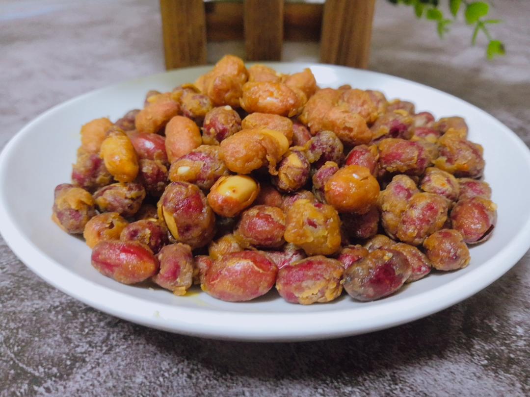 麻辣五香花生米的做法