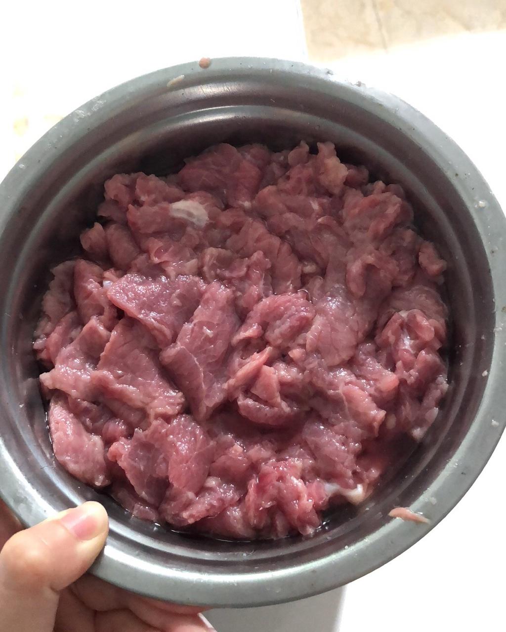火锅店嫩牛肉制作方法