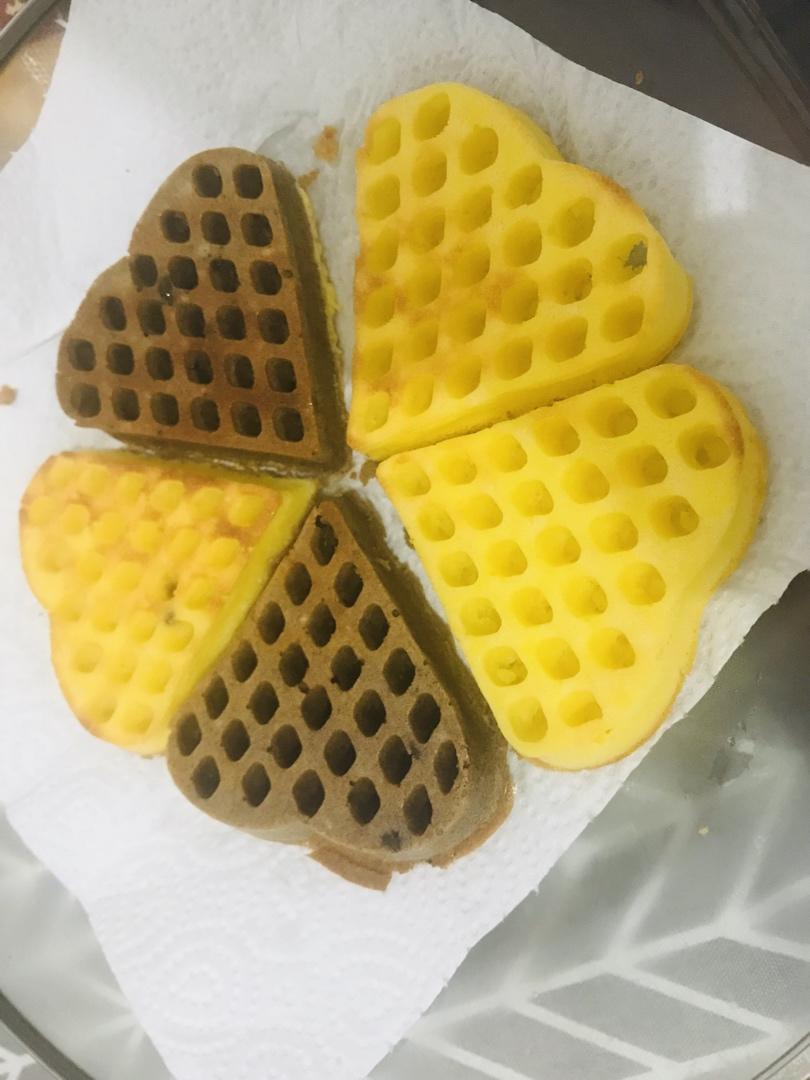 华夫饼—烤箱版（无泡打粉）