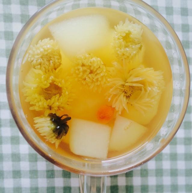 ［胎菊枸杞雪梨汁］的做法