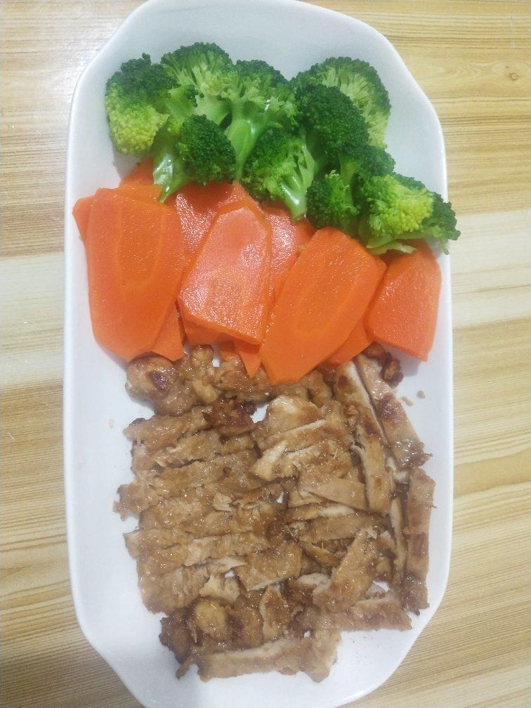 嫩煎黑椒鸡胸肉【我是马小坏】