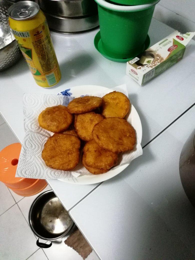 消耗南瓜神仙吃法——南瓜饼做成空心才好吃！