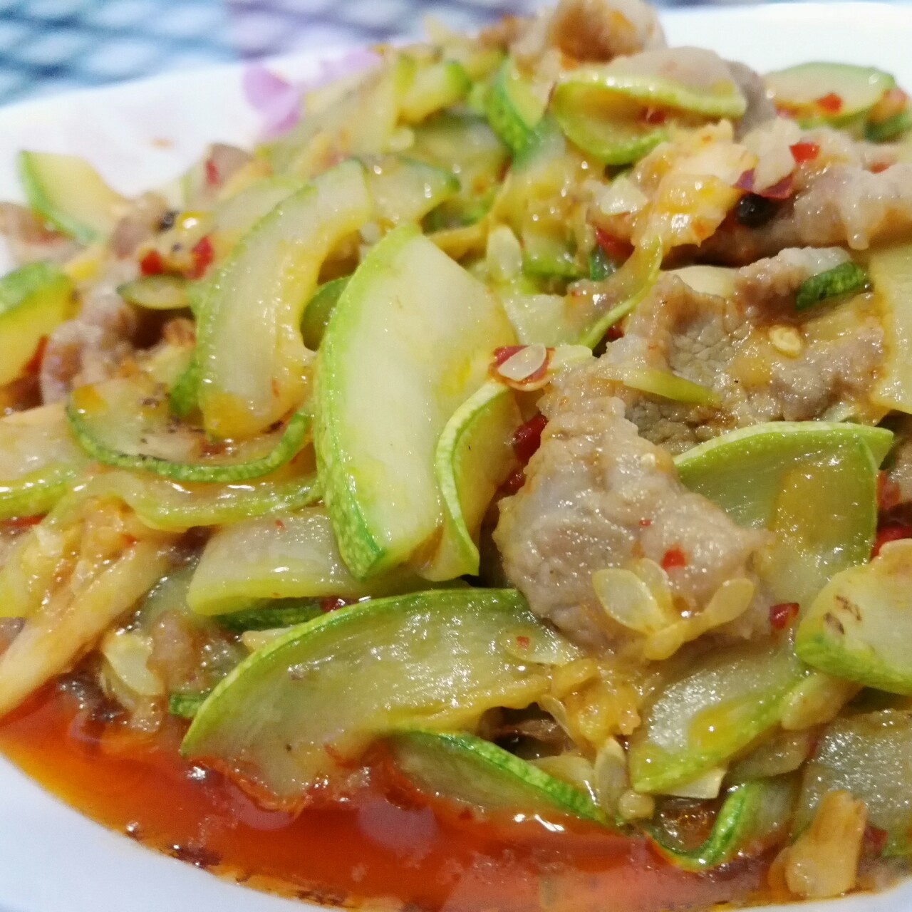 云南小瓜炒肉