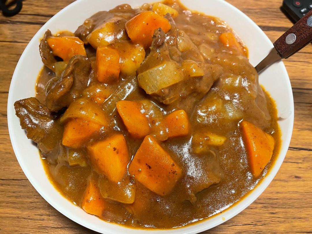 咖喱牛舌的做法