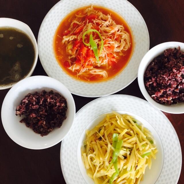 开胃茄汁金针菇