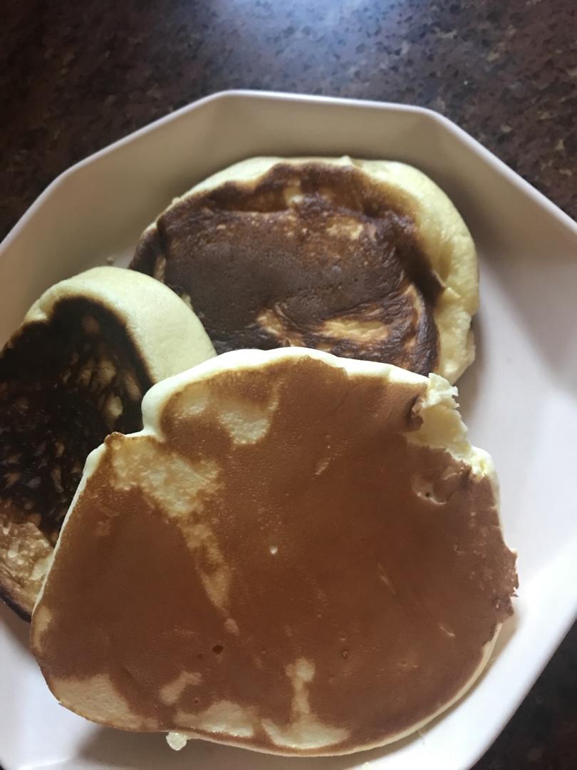 平底锅做的舒芙蕾松饼