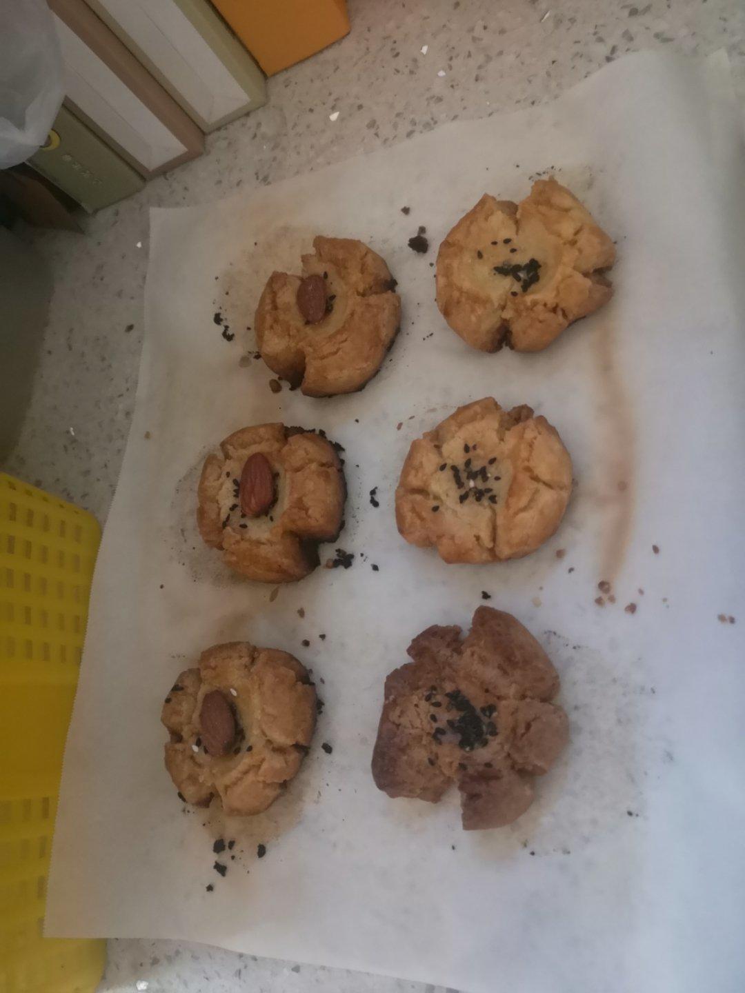 轻轻一按就碎掉的原味桃酥（不输猪油版）