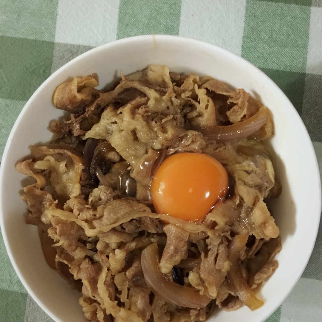 日式牛肉盖饭 -吉野家牛肉饭