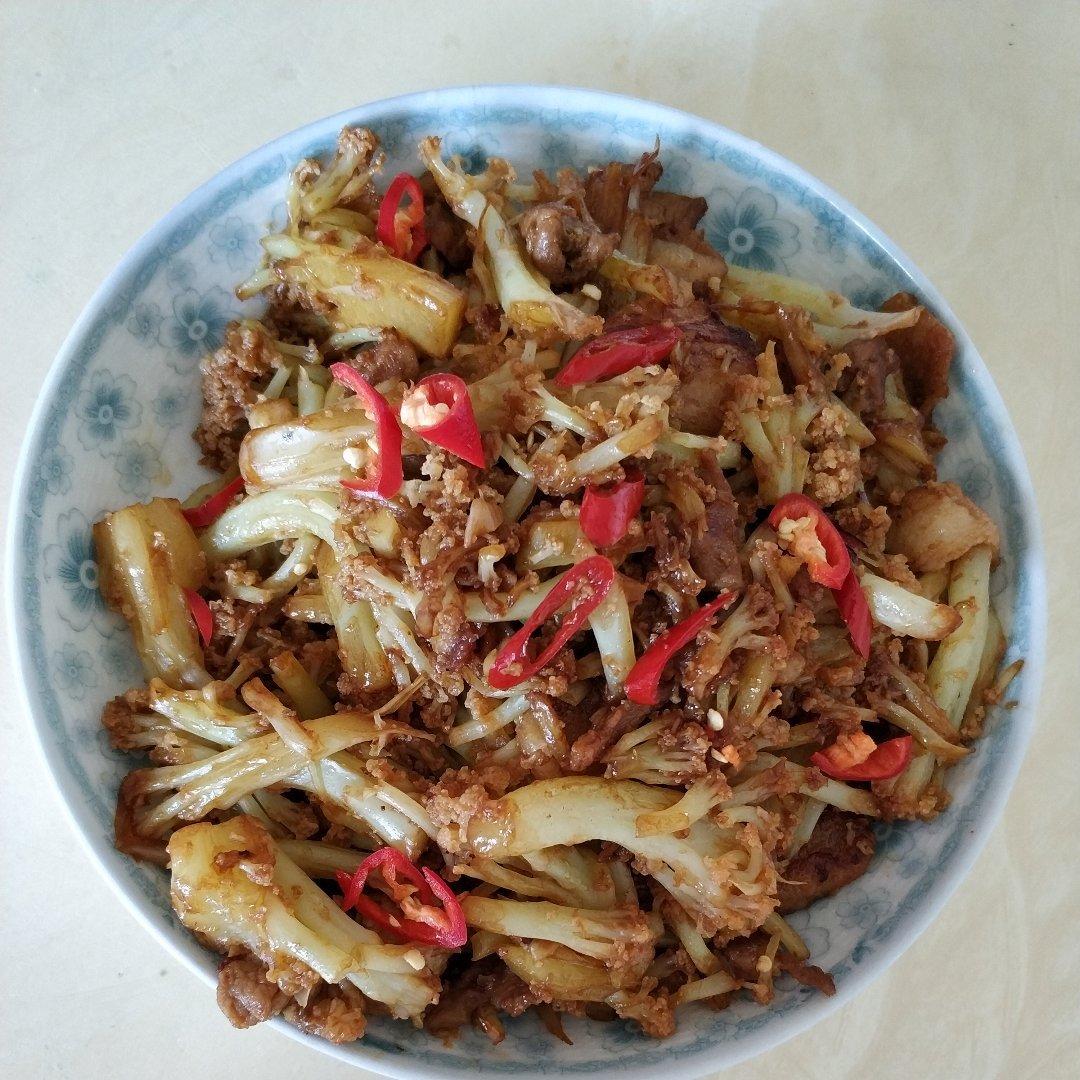 干锅有机花菜
