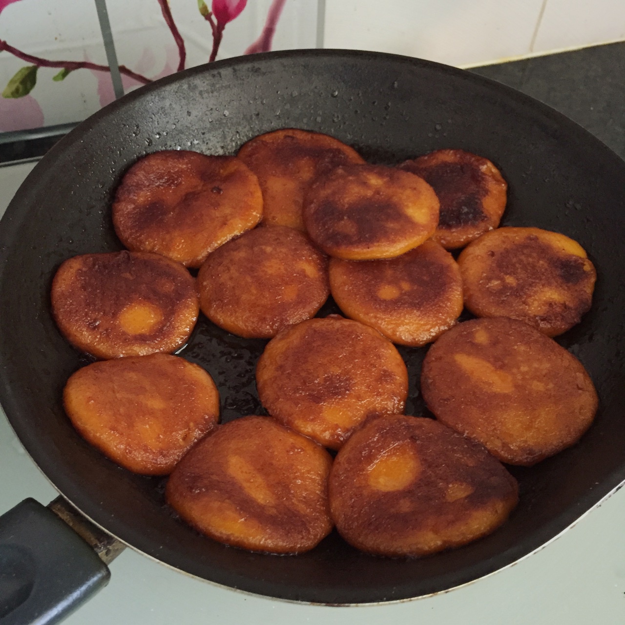 香煎南瓜饼