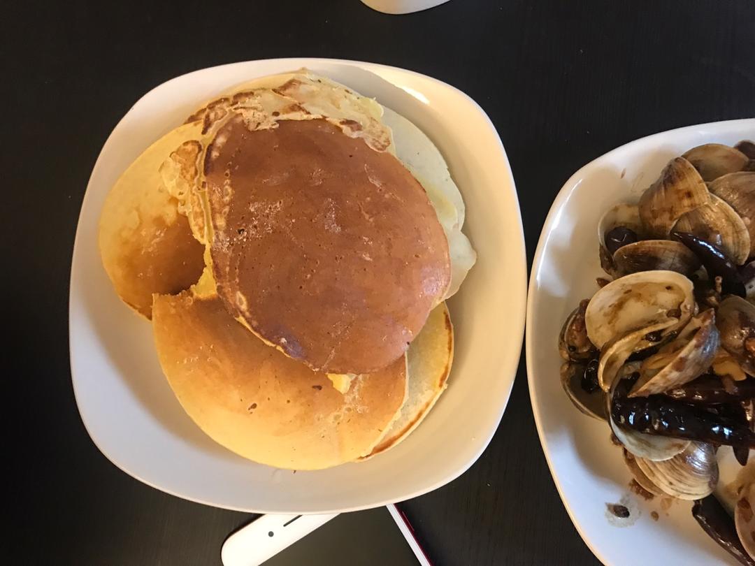 早餐奶香玉米面饼