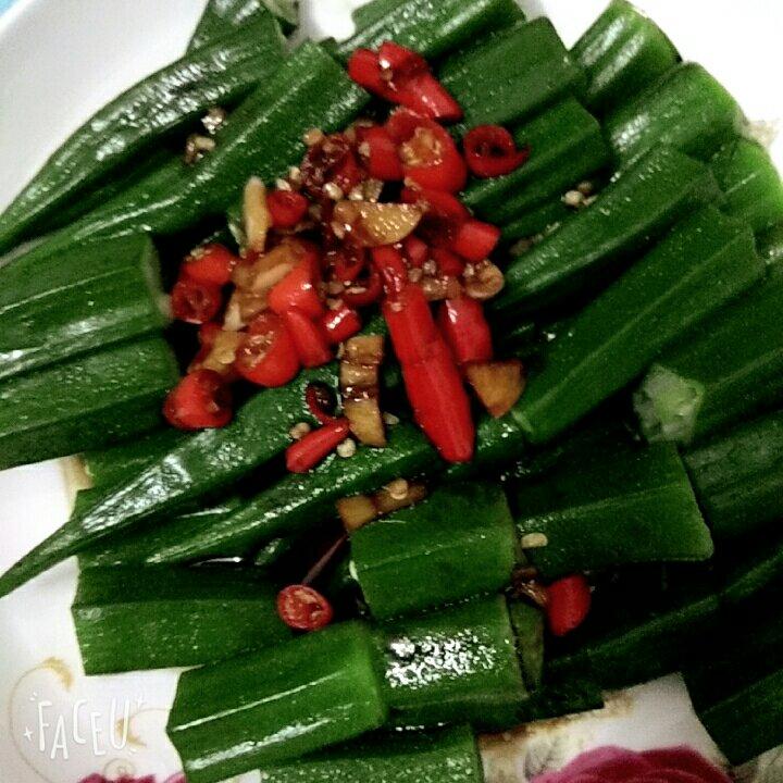 【白灼秋葵】清爽简单