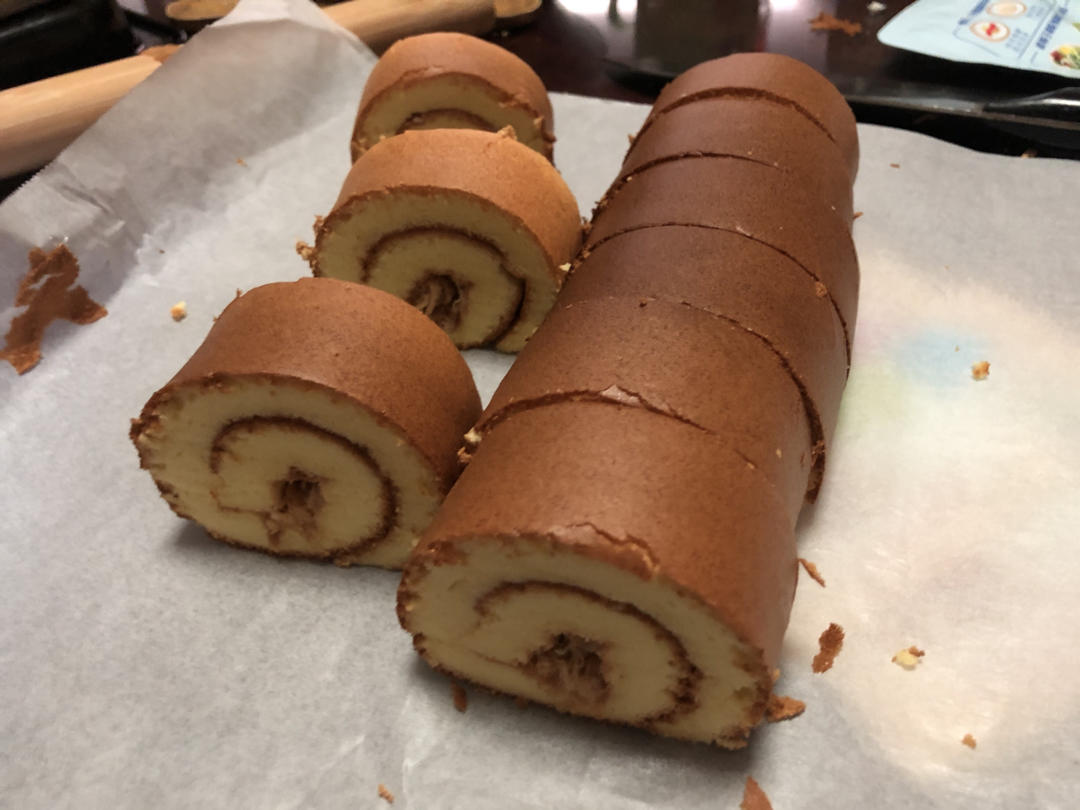 原味蛋糕卷