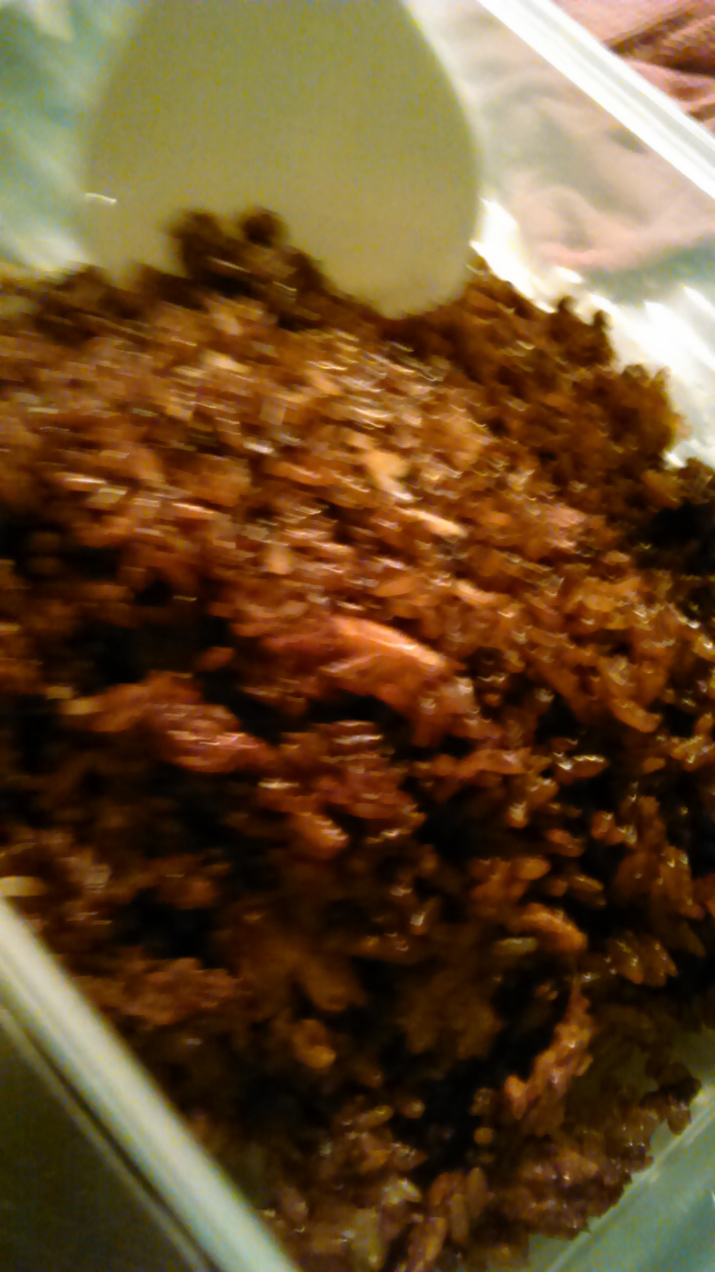 小时候的酱油炒饭