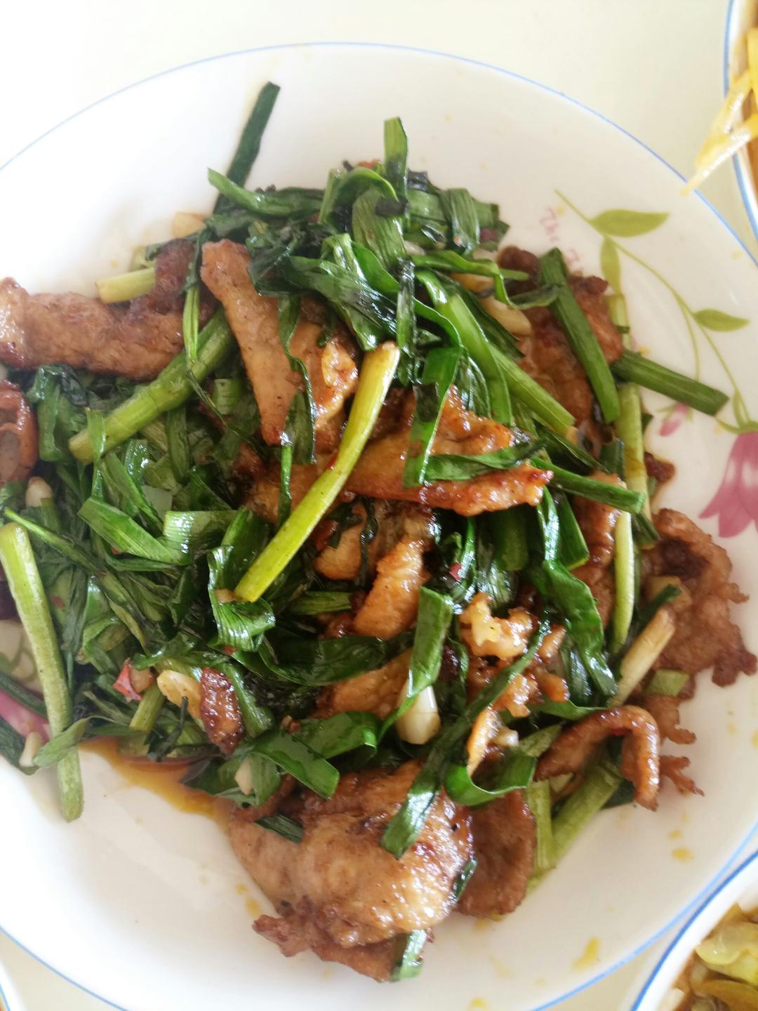 韭菜炒肉