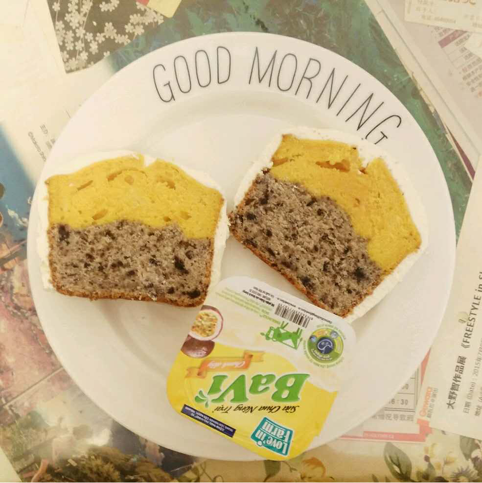 《小森林 冬春篇》南瓜黑米双色蛋糕（视频菜谱）