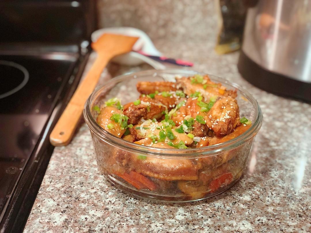 香嫩焖鸡翅