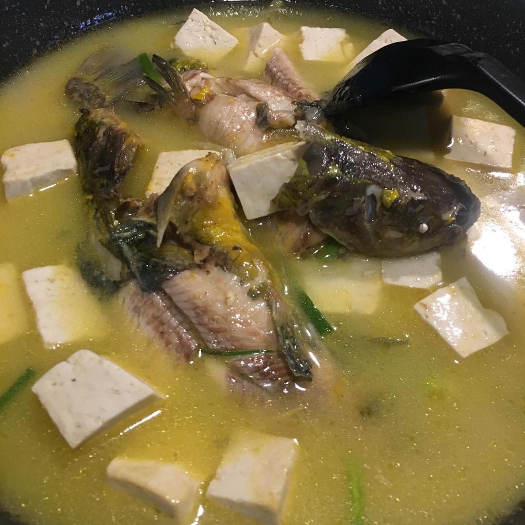 炊烟袅袅tina做的黄骨鱼焖豆腐