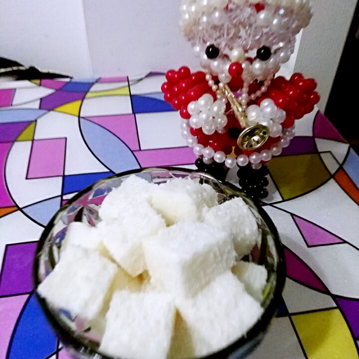 椰香牛奶小方