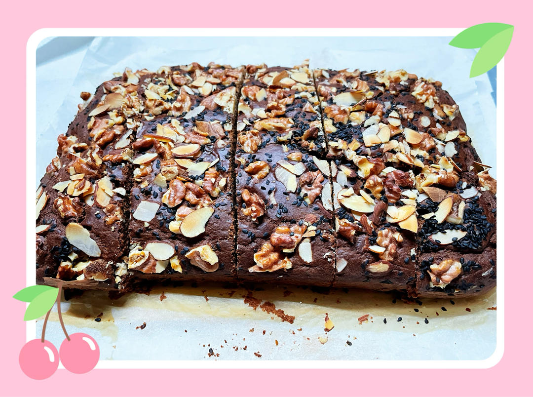 香蕉核桃蛋糕（低油少糖健康版）