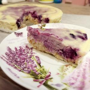 蓝莓重芝士蛋糕（独家燕麦底配方～）的做法 步骤15
