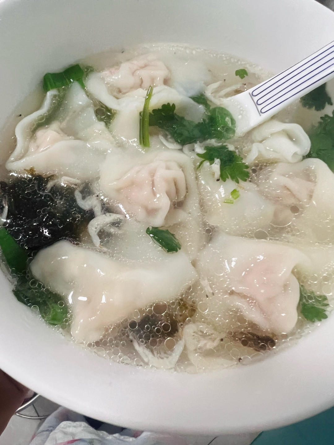 肉不柴的馄饨馅