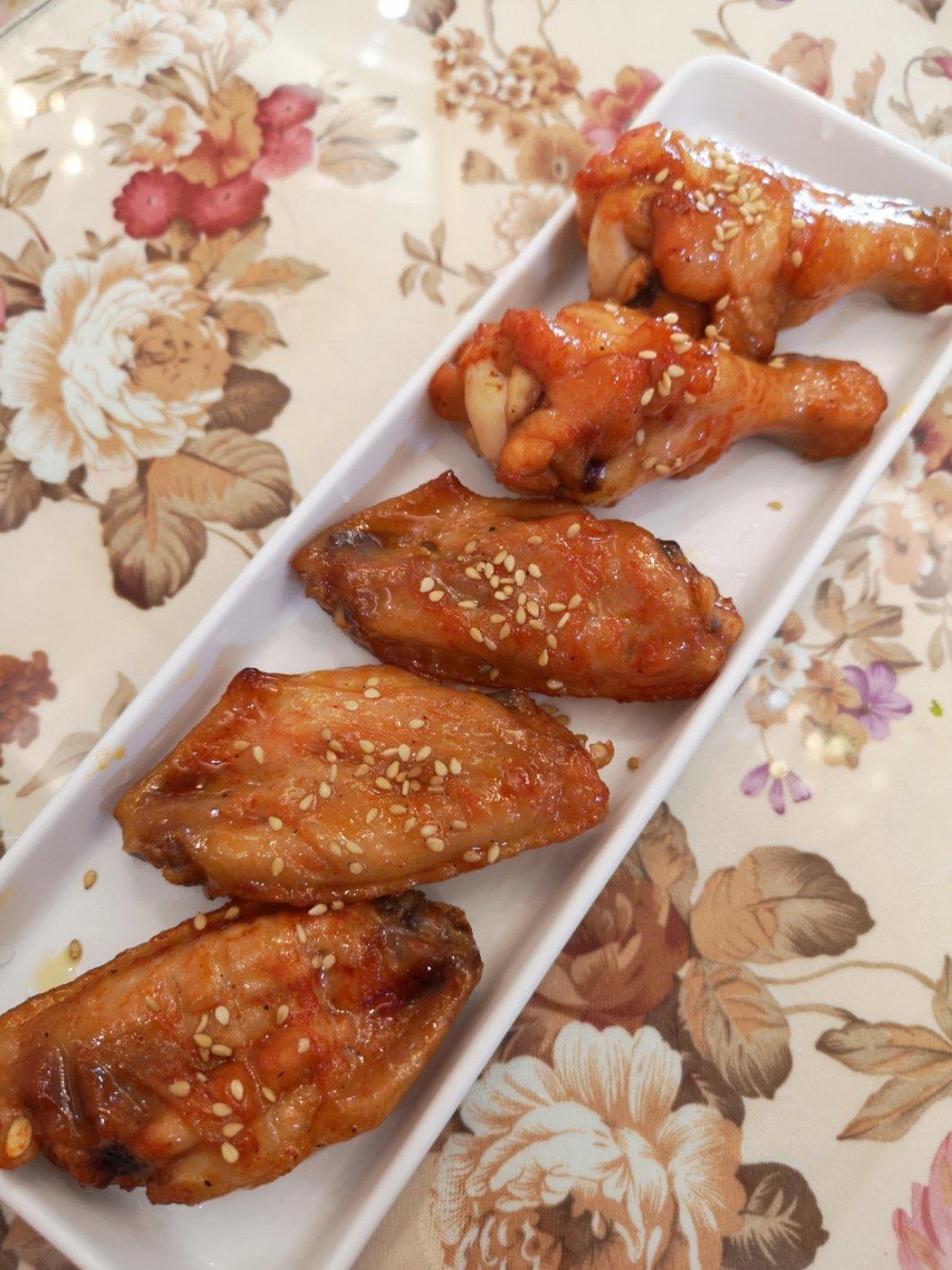 奥尔良鸡翅烤箱版