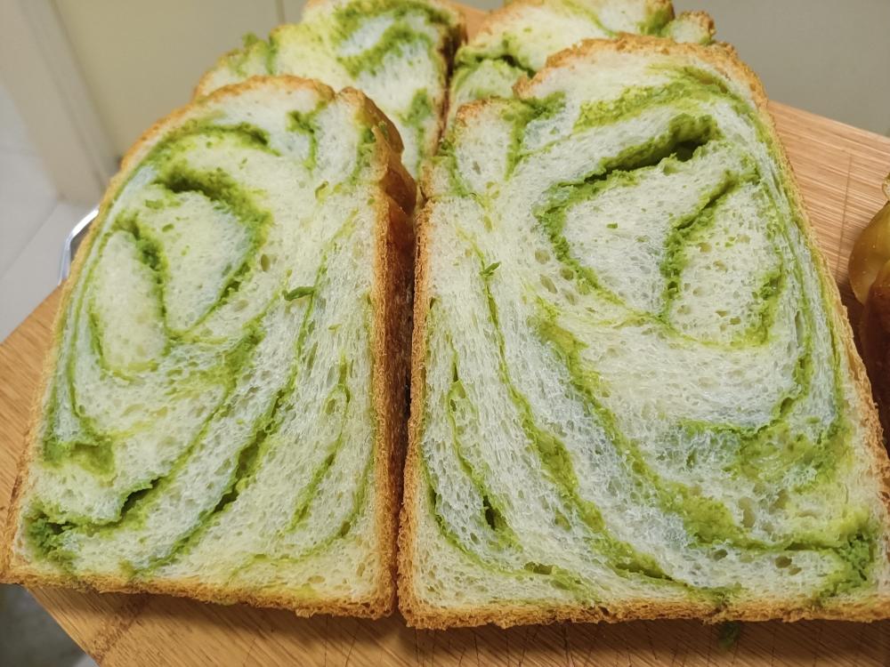 抹茶奶酪吐司