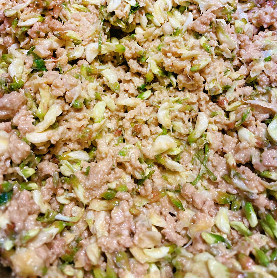 槐花肉馅煎饼『故乡的味道』