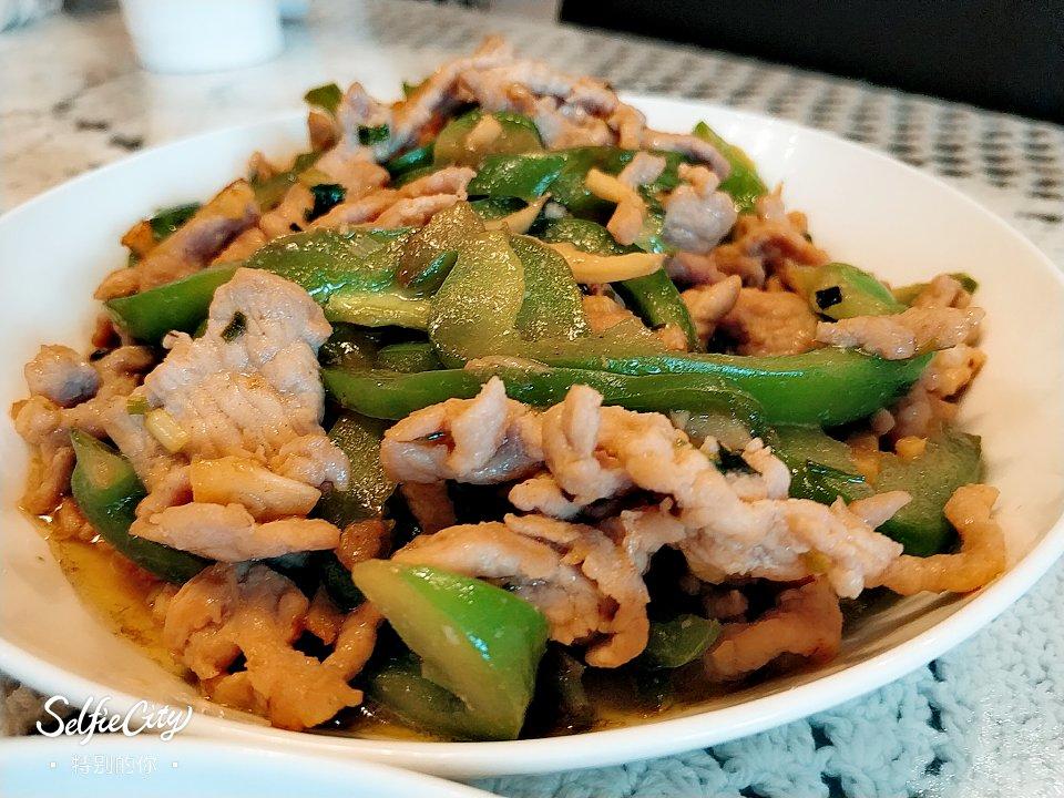 青椒炒肉丝
