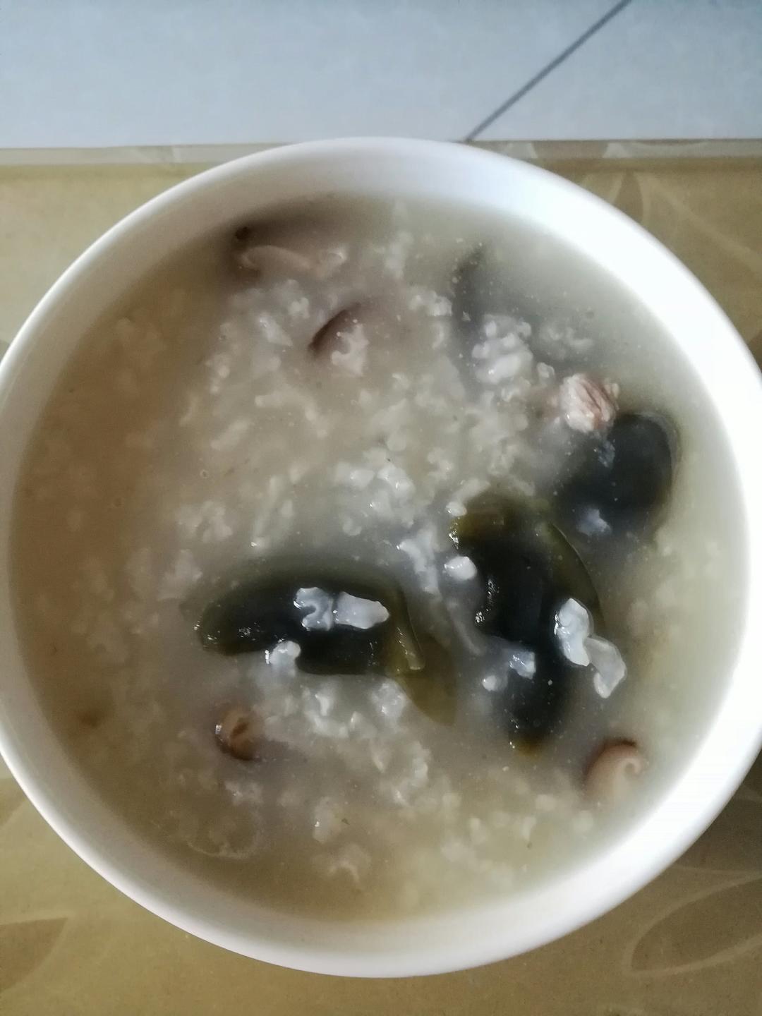 皮蛋瘦肉粥 Pidan & Pork Rice Soup