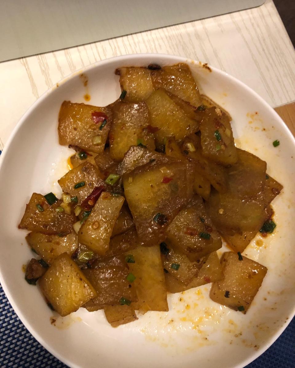 素炒冬瓜