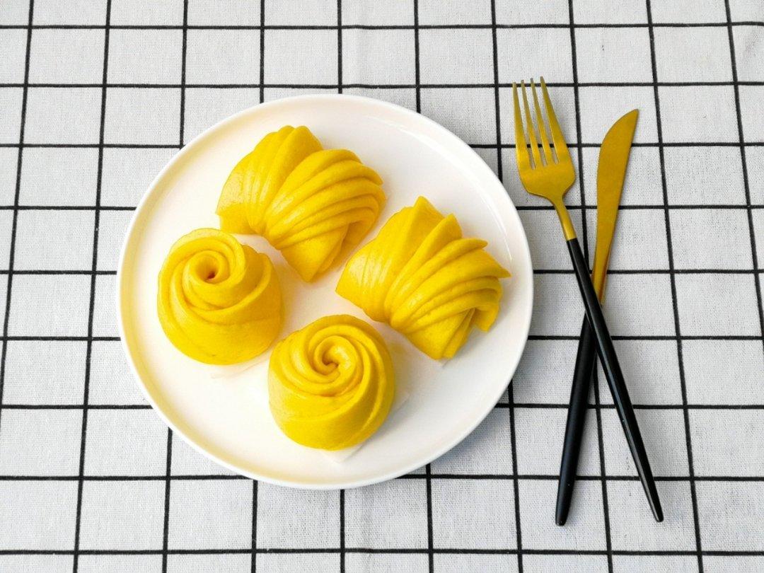 造型漂亮做法超简单的，花卷馒头