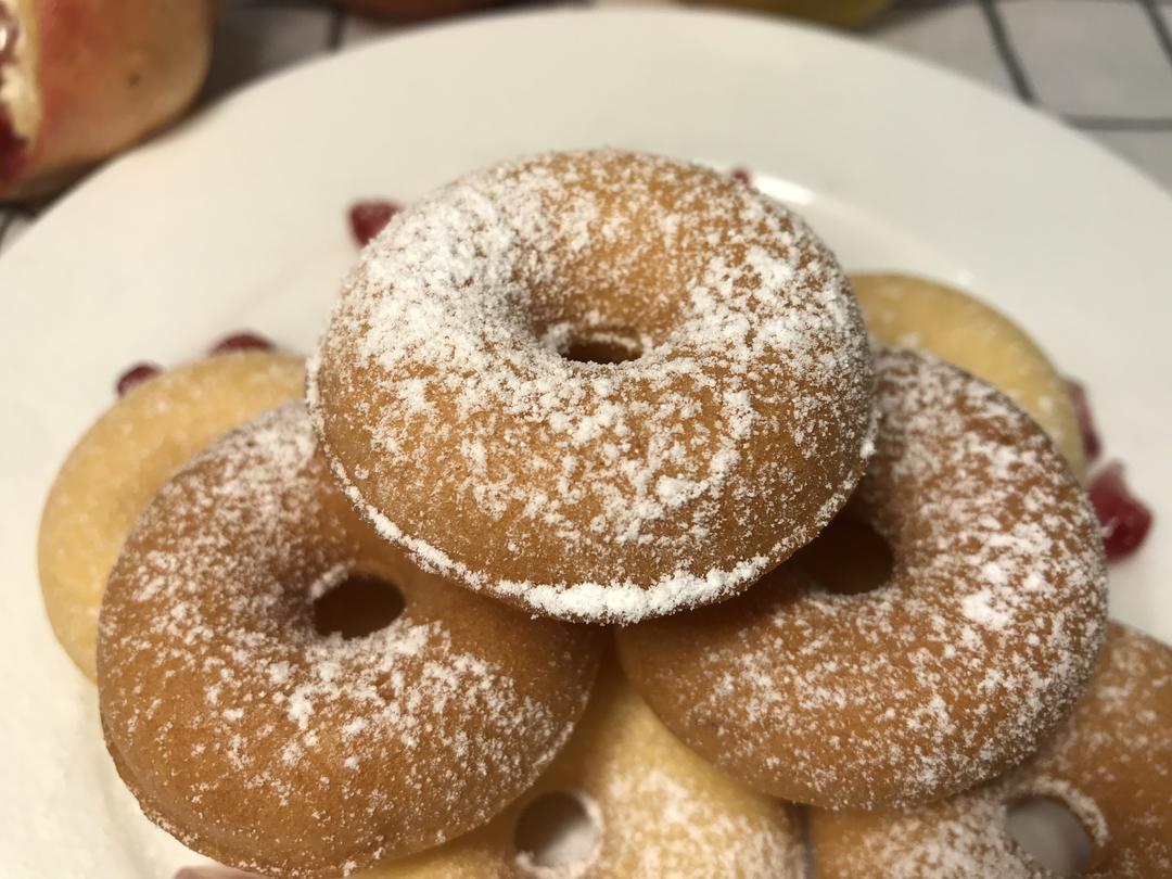 快手甜甜圈🍩（非油炸）的做法